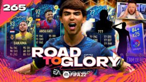 I opened this HUGE ICON SWAPS PACK and got... FIFA 22 Road to Glory #265