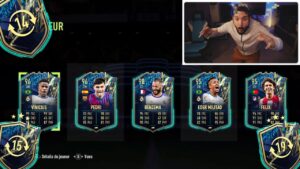 J'OUVRE X20 PACK 84X25 LA LIGA ( JETON TOTS ) ! FIFA 22