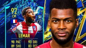 LM ➔ CM! 😲 92 TOTS Lemar Player Review - FIFA 22 Ultimate Team