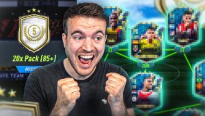MEIN 20x85+ ICON SWAP PACK bestimmt mein FIFA 22 TOTS TEAM 💙​⚡​😱​