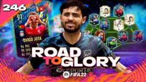 My Premier League TOTS *MEGA TEAM* in the weekend league!!! FIFA 22 Road to Glory #246