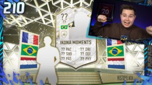 NIESPODZIANKA! IKONA MOMENTS 92+ - FIFA 22 Ultimate Team [#210]
