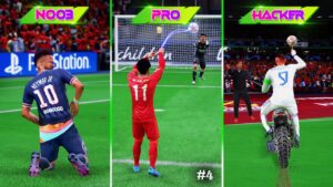 NOOB vs PRO vs HACKER - FIFA 22 PS5 #4