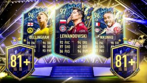 OPENING ELEVEN 81+ BUNDESLIGA PACKS FOR BUNDESLIGA TOTS! #FIFA22 ULTIMATE TEAM