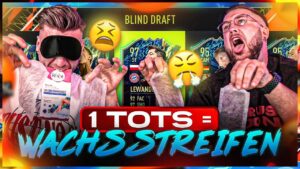 Pro TOTS = 1 WAX STREIFEN .. 😮🤬 DUMM DÜMMER am DÜMMSTEN im Blind Draft Battle !! FIFA 22