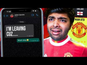 SANCHO MESSAGES ME THIS...😳 - FIFA 22 MAN UNITED CAREER MODE EP12