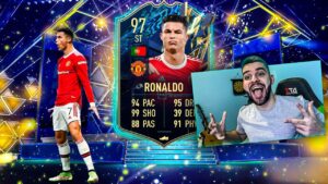 SIMPLESMENTE CR7 TOTS!! ELE CHEGOU!! ULTIMATE TEAM FIFA 22