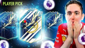 So I opened my EPL TOTS Swaps Pick on FIFA 22...