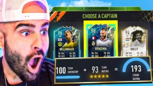 THE BEST 193 FIFA 22 FUT DRAFT EVER!