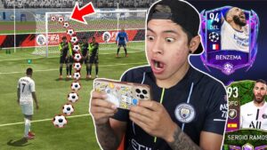 TIRO LIBRE ÉPICO de CRISTIANO RONALDO en FIFA MOBILE 😱 *Abro MUCHOS SOBRES*