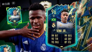 TOP 3 DE TODO EL JUEGO! VINICIUS JR 96 TOTS REVIEW! FIFA 22 ULTIMATE TEAM