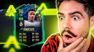 VINI JR TOOOOTS!!! APARECEU E ELE É APELÃO DEMAIS! FUT DRAFT FIFA 22
