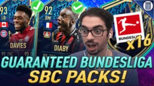 x16 GUARANTEED BUNDESLIGA TOTS UPGRADE SBC PACKS! - FIFA 22 ULTIMATE TEAM