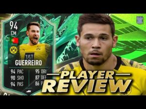 94 CM SHAPESHIFTERS GUERREIRO PLAYER REVIEW! SBC PLAYER - FIFA 22 Ultimate Team