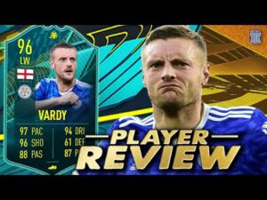 96 PLAYER MOMENTS VARDY PLAYER REVIEW! MOMENTS VARDY SBC - FIFA 22 ULTIMATE TEAM