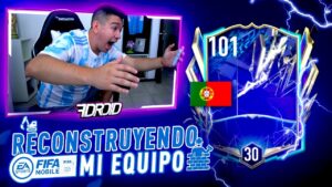 😱 COMPRE AL PORTUGUES Y RESULTÓ MUY BUENO EN FIFA 22 MOBILE !!! RECONSTRUYENDO MI EQUIPO