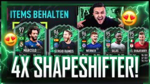 EA GÖNNT auf HACK ACCOUNT 😵😍 4x SHAPESHIFTER im Pack Opening 😱 FIFA 22