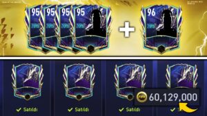 EFSANE KOMBO! 60M COİNS KASTIM! TOTS ETKİNLİĞİ! | FIFA MOBILE 22