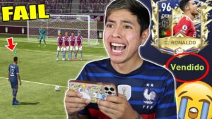 EL TIRO LIBRE MAS TONTO del FIFA MOBILE 😱 *VENDÍ A CRISTIANO RONALDO*
