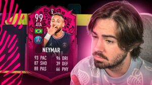 ESSA CARTA ATACANTE DO NEYMAR É APELONA DEMAIS MAAAS... FUT DRAFT FIFA 22