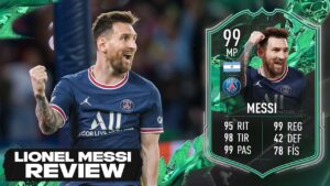 ¡ESTA CARTA ES PRÁCTICAMENTE PERFECTA! 😍 99 LIONEL MESSI FIFA 22 METAMORFO REVIEW