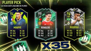 FIFA 22 35 x Guaranteed Year in Review Player Pick Packs!