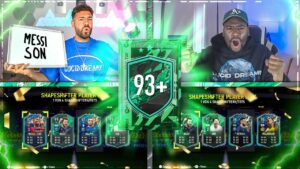 FIFA 22: 93+ SHAPESHIFTER PLAYER PICK Squad Builder Battle 🔥🔥 Wakez vs UncleFrederic !!
