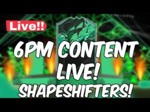 FIFA 22 LIVE OPENING YEAR IN REVIEW SBC PLAYER PICK! LIVE 6PM CONTENT! LIVE GUARANTEED SHAPESHIFTERS