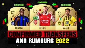FIFA 22 | NEW CONFIRMED TRANSFERS & RUMOURS! 🤪🔥 ft. Jesus, Lukaku, Haller... etc