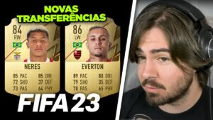 FIFA 23! CEBOLINHA NO FLA! NOVAS TRANSFERÊNCIAS!