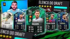 FUT DRAFT 194!! CONSEGUI AS CARTAS MAIS RARAS do DRAFT NO FIFA 22!!