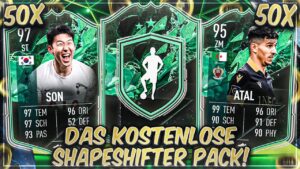 GEFÜHLT KOSTENLOS! 50x GARANTIERTE SHAPESHIFTER PACKS in FIFA 22