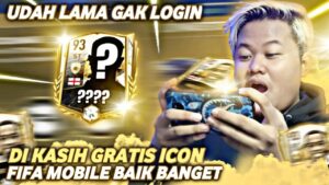 GUA BARU LOGIN FIFA 22 MOBILE LANGSUNG DIKASIH ICON GRATIS RATING 93!! FIFA BAIK BANGET AUTO REVIEW!