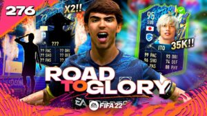 I got 2 TOTS in 1 PACK!!! FIFA 22 Road to Glory #276