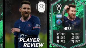 LA MEJOR CARTA QUE HE PROBADO EN FIFA 22!! | LIONEL MESSI METAMORFO 99 REVIEW | FIFA 22
