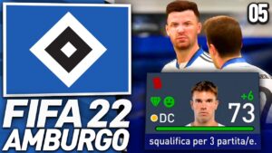MAXI SQUALIFICA PER VUSKOVIC! SALTA UN MESE DI CAMPIONATO! | FIFA 22 Carriera Allenatore AMBURGO #5