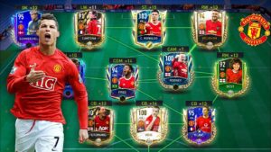 Manchester United - Past & Present Best Special Master Squad builder FIFA Mobile 22