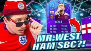 Mark Noble but he's CRACKED?! 93 End of Era Noble Review! FIFA 22 Ultimate Team