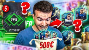 NEUER ACCOUNT zum ULTIMATE TOTS! 500€ FIFA POINTS.. WAS ERREICHT MAN?🥼🧐🧪 (Experiment)