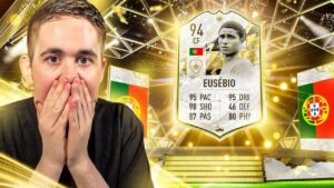 OMG I PACKED ICON MOMENTS EUSEBIO!!! - FIFA 22