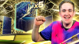 Opening my Guaranteed REPEATABLE TOTS Packs on FIFA 22...
