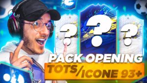 PACK OPENING TOTS LIGUE 1 et ICONE 93x2 sur FIFA 22
