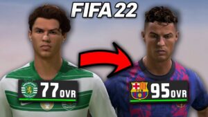 REFAC CARIERA LUI CRISTIANO RONALDO IN FIFA 22