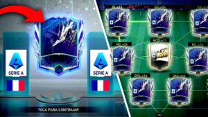 😲 SACAMOS BUENOS JUGADORES TOTS FIFA 22 MOBILE !!! TOTS SERIE A COMPLETADOS !!!