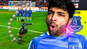 SCORE THIS FREE KICK = GET CHAMPIONS LEAGUE!!😱 - FIFA 22 EVERTON CAREER MODE EP15