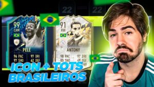 SÓ POSSO PEGAR ICON E TOTS *BRRASILEIROS* FUT DRAFT FIFA 22