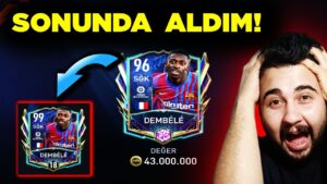 SONUNDA 96+ DEMBELE ALIP 99+ YAPTIM!! 40 MİLYON HARCADIM! FIFA MOBILE
