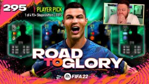 So I opened the 93+ SHAPESHIFTER or TOTS player pick!!! FIFA 22 Road to Glory #295