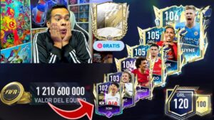 TENEMOS 6 UTOTS AL MAXIMO! 🤩 ESTA PLANTILLA UTOTS VALE MÁS de MIL MILLONES de MONEDAS en FIFA MOBILE