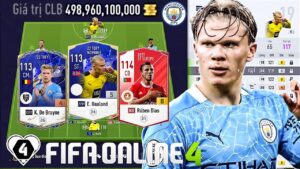 Trải Nghiệm ERLING HAALAND 22TOTY +5 Cùng Đội Hình MANCHESTER CITY 500 Tỷ Cực Đẹp Cho Mùa Giải Mới